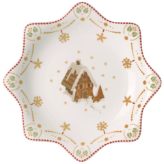 Блюдо-звезда Christmas Love 25 см Блюдо-звезда Christmas Love 25 см