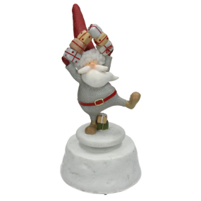 Фигурка музыкальная "Санта" 23,5 см