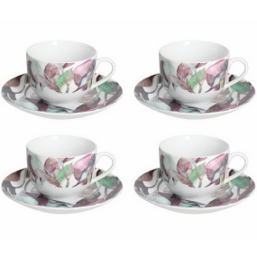 Набор чашек чайных с блюдцами Moon Calypso 220 мл, 8 предметов