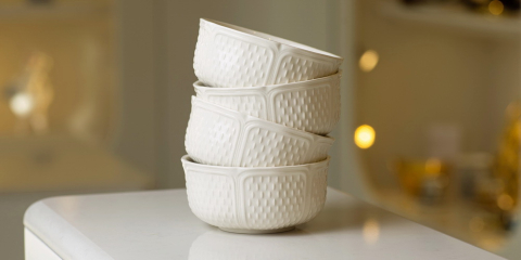 Набор салатников Pont aux choux blanc 12 см, 4 шт