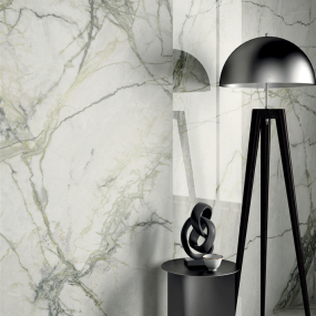 Плитка Керамогранит Lea Ceramiche Noblesse 120х278 Lev, Calacatta Emerald, 6 мм