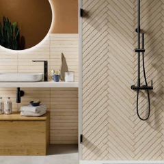 Керамогранит Rondine Graffiti 4,8х45 Matt, Ivory, 9,5 мм