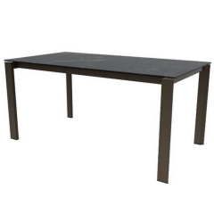 Стол Calligaris Duca 160(220)х90, Calacatta Black Marble