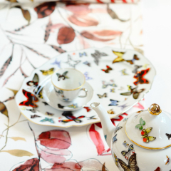 Блюдо овальное Butterfly Parade 31,7х23,4 см