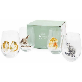 Набор бокалов Wrendale Designs 550 мл, 4 шт