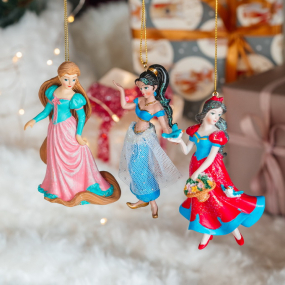 Елочная игрушка "Белоснежка" 10 см