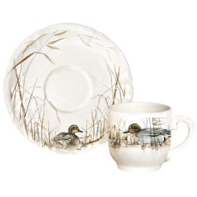 Набор чашек для эспрессо с блюдцами Sologne 85 мл, 4 предмета