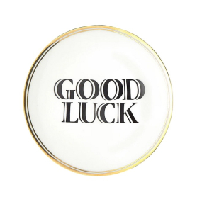 Блюдце "Good Luck" La Tavola Scomposta 17 см
