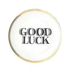 Блюдце "Good Luck" La Tavola Scomposta 17 см