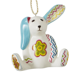 Елочная игрушка "Кролик" Christmas Kit Kemp 8,6 см
