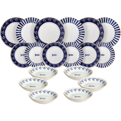 Набор посуды на 6 персон Madison Sardinia, 18 предметов