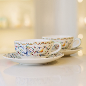 Набор чашек кофейных с блюдцам Toscana 300 мл, 4 предмета