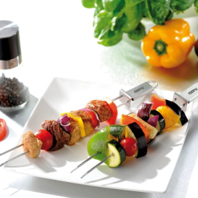 Набор двойных шампуров Twinco BBQ Roasting 32 см, 2 шт