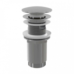 Донный клапан AlcaPlast A392C, Click-Clack, 5/4", хром