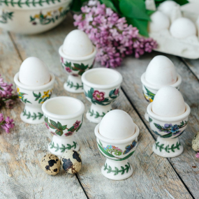 Стаканчик для яйца "Алый первоцвет" 6 см