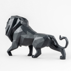 Статуэтка "Лев оригами" 28х48х14 см