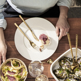 Набор столовых приборов Fuse Martele Laiton, 24 предмета