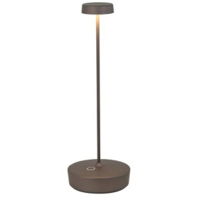 Лампа настольная Zafferano Swap 29 см, цвет титановый