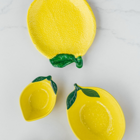 Салатник Lemon Garden 18х12х5 см