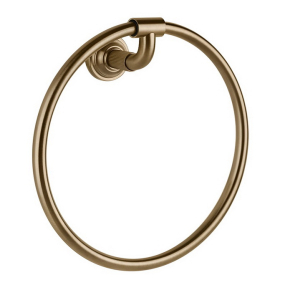 Полотенцедержатель Gessi Venti20 65509.726, брашированная теплая бронза PVD