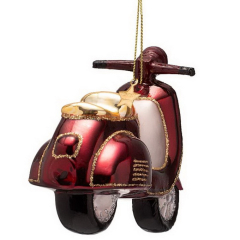 Елочная игрушка "Скутер" 9,5 см
