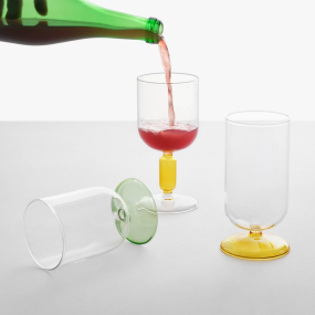 Бокал Bloom 350 мл, янтарная ножка