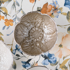 Чаша "Тюльпан" 16 см, бежевая