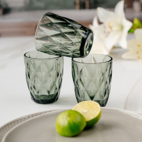 Набор стаканов Glass Rombus 270 мл, 3 шт