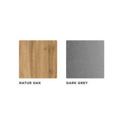 Зеркальный шкаф-пенал Kolpa-San Malaya M 1302/15 OAK, 130х45, подвесной, дерево