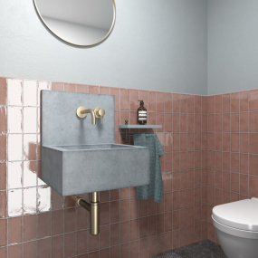 Плитка керамическая Equipe Altea 7,5х15, Dusty Pink, 7,5 мм