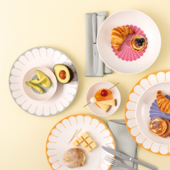 Тарелка столовая Fleur Vert 27 см