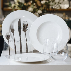 Набор посуды на 4 персоны Wonderful World White, 36 предметов