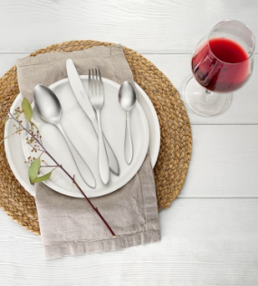 Набор столовых приборов Arthur brushed, 24 предмета, матовый