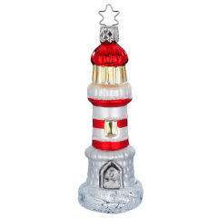 Игрушка на елку "Маяк" 12,5 см, цвет красный