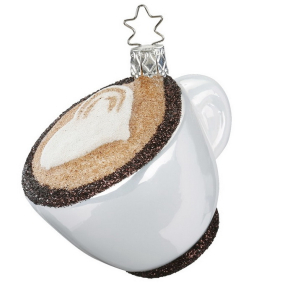 Елочная игрушка "Капучино" 8 см