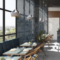 Плитка керамическая Equipe Hanoi 6,5х20, Arco Blue Night, 8 мм