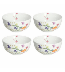 Набор салатников Atollo Flora 14 см, 4 шт