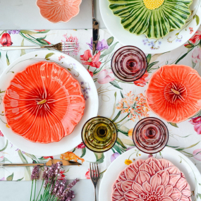 Блюдо салатное "Мальва" Maria Flor 22 см