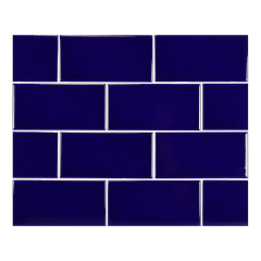 Плитка керамическая Equipe Evolution 7,5х15, Cobalt, 7,5 мм