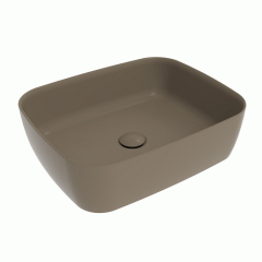 Раковина накладная Flaminia Play 52х40 PY52AFAN, Fango
