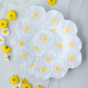 Блюдо сервировочное "Маргаритки" Maria Flor 47х42 см