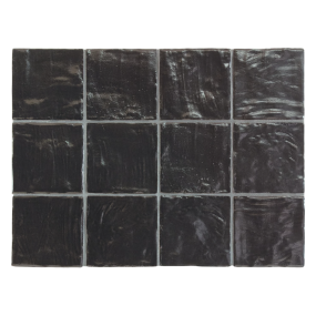 Плитка керамическая Equipe Mallorca 6,5х40 Matt, Black, 8 мм