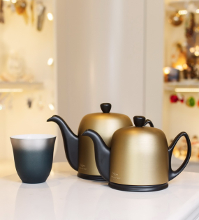 Заварник Salam Noire 700 мл, цвет черный/бронза