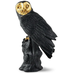 Статуэтка "Сова. Black Gold" 41х25х22 см