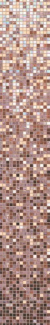 Мозаика стеклянная Bisazza Le Sfumature 32,2х258,8, Calicanto Sfumatura, 4 мм