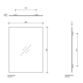 Зеркало Decor Walther Mirrors 80х60