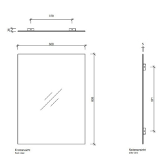 Зеркало Decor Walther Mirrors 80х60