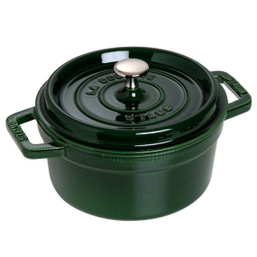 Кокот круглый La Cocotte 20 см / 2,2 л, зеленый базилик