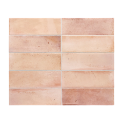 Плитка керамическая Equipe Hanoi 6,5х20, Pink, 8 мм