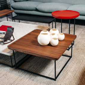 Стол журнальный Cassina Torei 61х61, Nut